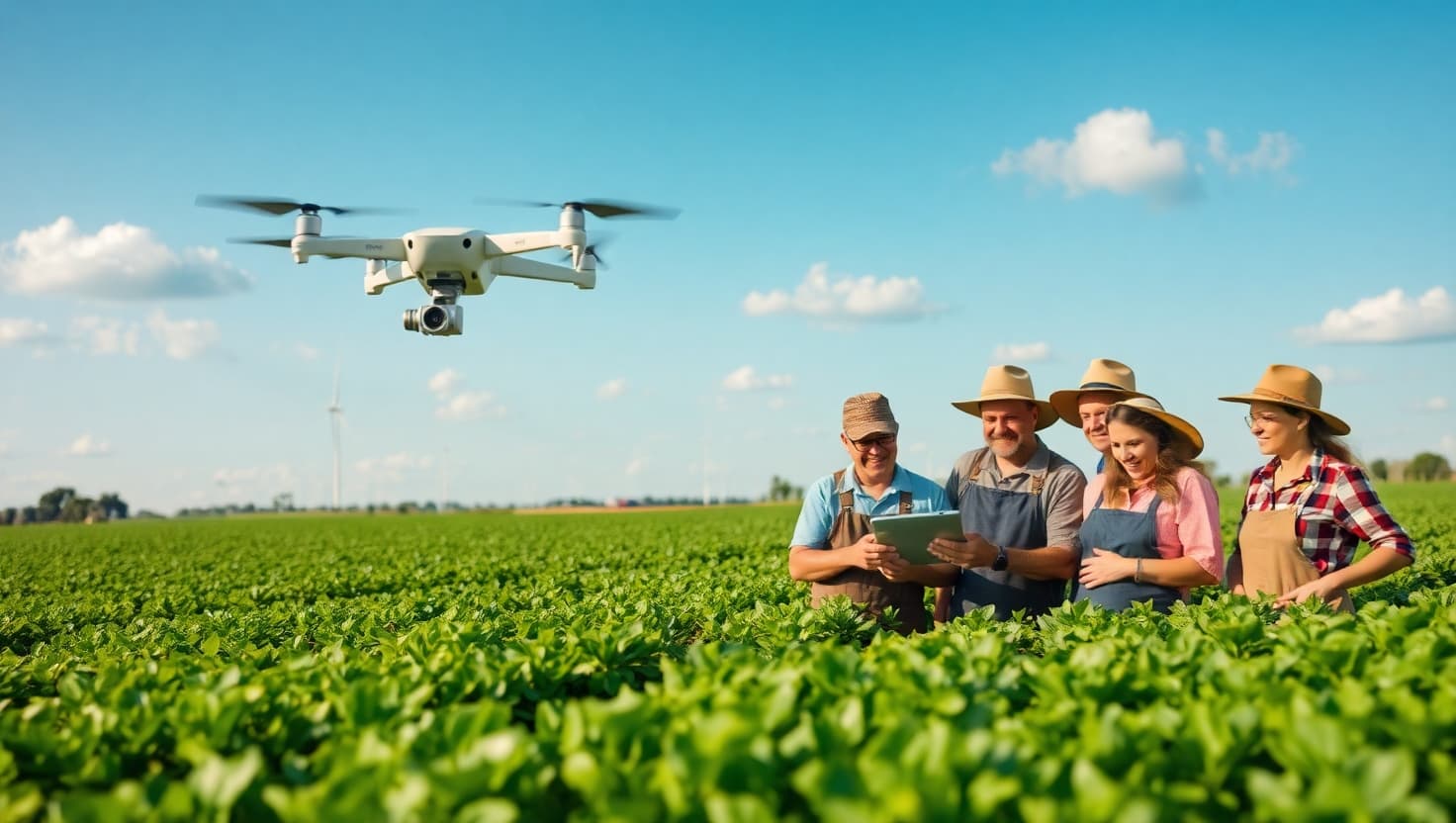 Sustainable Farming Practices: The Drone Revolution