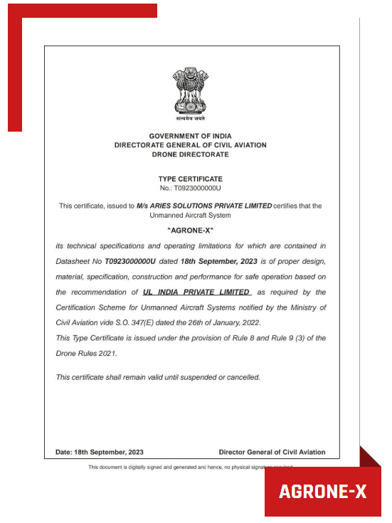 DGCA Certificate